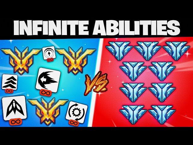 Can 3 Top 500s With INFINITE ABILITIES Beat *9* DIAMONDS in Overwatch 2?!