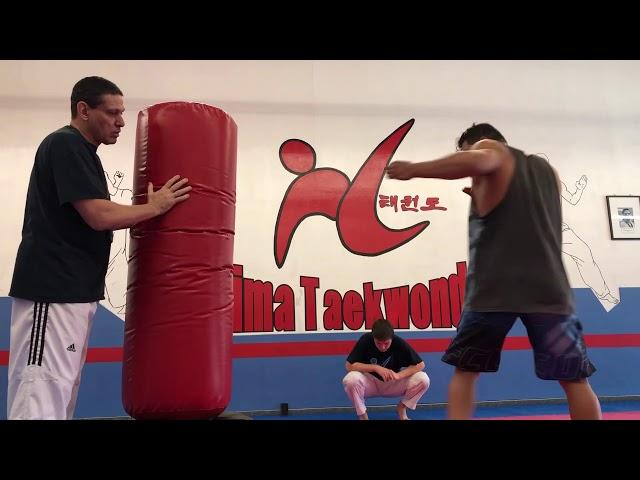 PAULO COSTA BORRACHINHA training at ANDRE LIMA TAEKWONDO LOS ANGELES USA | UFC MMA