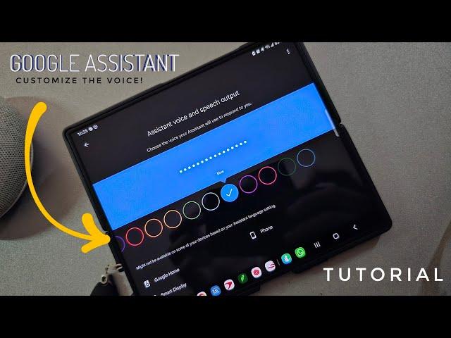 ●Android: Google Assistant | How To Change Assistant Voice Across Devices On Smartphone (2024)!