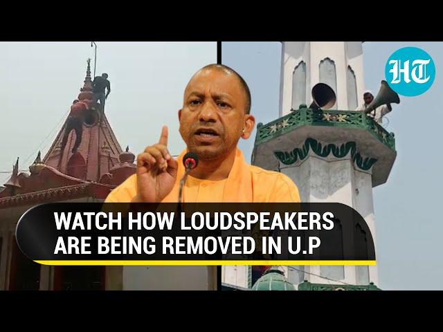 U.P mosques, temples remove 'illegal' loudspeakers on CM Yogi's directions