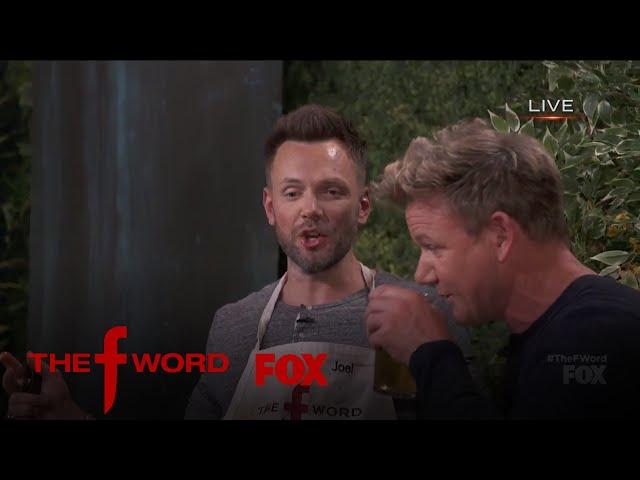 Joel McHale Makes Gordon Laugh So Hard He Chokes | Season 1 Ep. 4 | THE F WORD