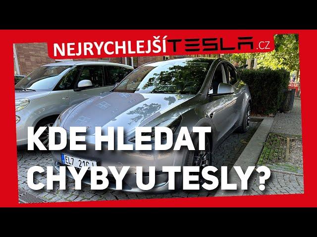 Kde hledat chyby u nové Tesly Model Y? | Přebíral jsem pro klienta jeho TMY Performance | 4K