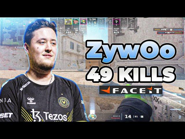 CS2 POV | ZywOo 49 KILLS! Faceit Ranked with friends (DUST2) 49-23