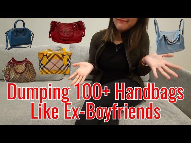 Why I Let Go of 100+ Bags Like Ex Boyfriends | Ft Gucci, Tory Burch, Hermes, YSL + More