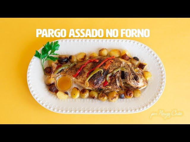 Pargo Assado no Forno