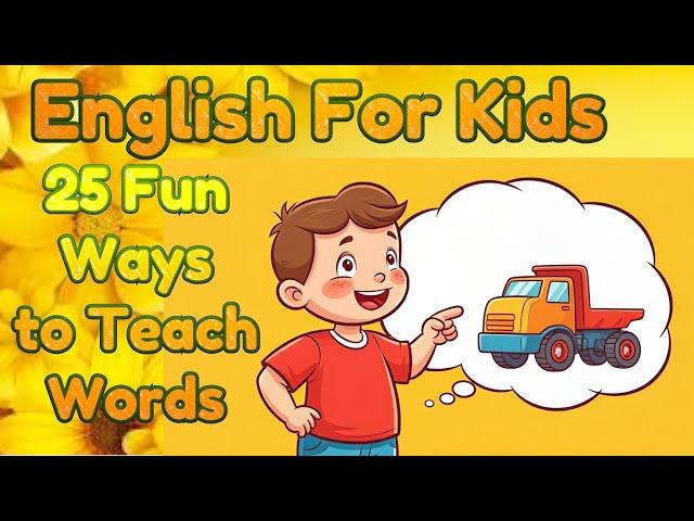 "25 Fun Ways to Teach Descriptive Words to Toddlers (2-4 Years) | Speaking Activities for Kids"