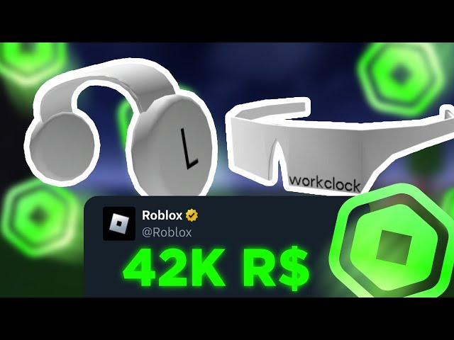 They are Back!! - Roblox Black Friday (Workclock Shades & Headphones...)