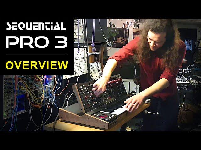 SEQUENTIAL PRO 3 - Overview & Synth Demo by Carson Day