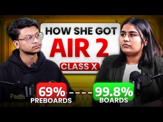 Class 10 AIR-2 Roadmap by CBSE TOPPER 99.8%