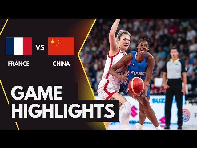 FRANCE(W) VS CHINA(W)｜2024 Paris Olympic Preparation Game | Full Highlights | July 21,2024