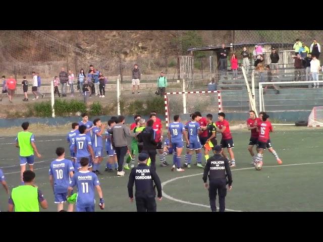 FINAL CON DISTURBIOS ATLÉTICO CARLOS PAZ VS LASALLANO. TORNEO CLAUSURA PRIMERA B LCF 2023.