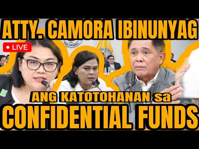 ATTY. CAMORA IBINUNYAG ANG KATOTOHANAN SA CONFIDENTIAL FUNDS! REP. PADUANO GALIT NA GALIT!