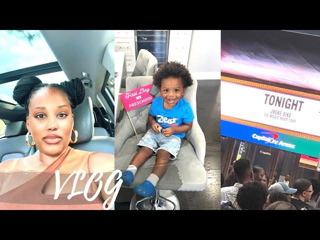 VLOG| JHENE AIKO CONCERT, BABY BOY GOES TO DAYCARE, SHOPPING HAULS!