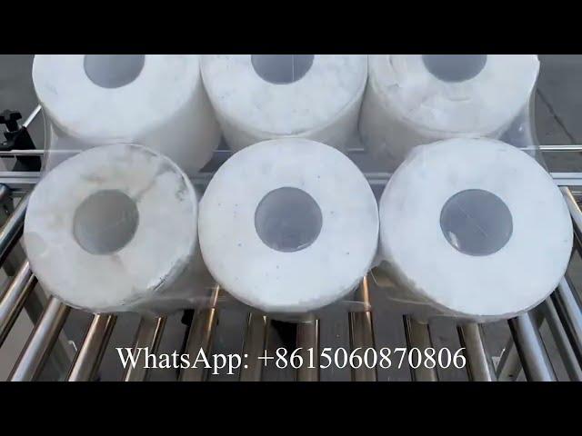 Ghana automatic maxi roll tissue paper shrink wrapping machine