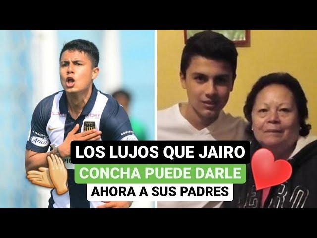 Los lujos que Jairo Concha puede darle ahora a sus padres