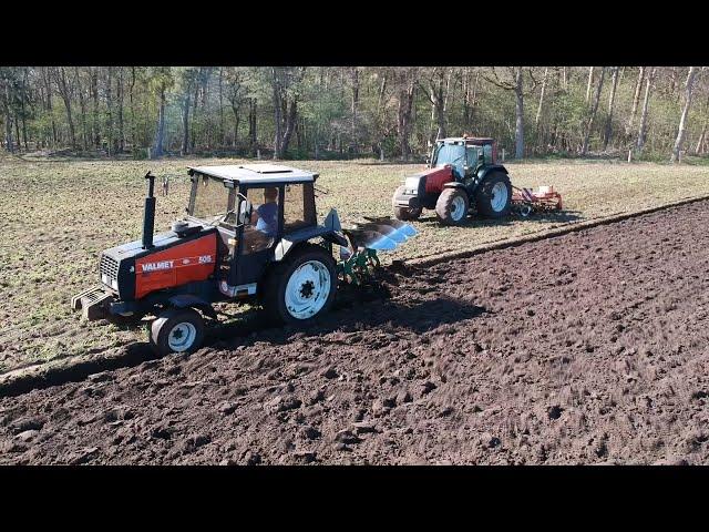 Ploughing with Valmet & Regent