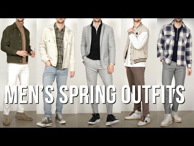 7 Men's Outfits for Early Spring | Transitional Outfit Inspiration