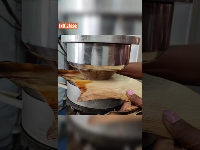Areca Leaf Plates MakingBiodegradable