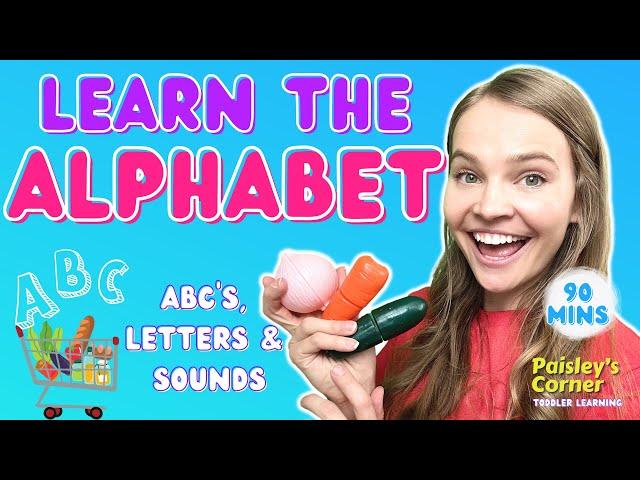 Learn The Alphabet | Toddler Learning Video | Best Learning Video for Toddlers | Speech | ABCs