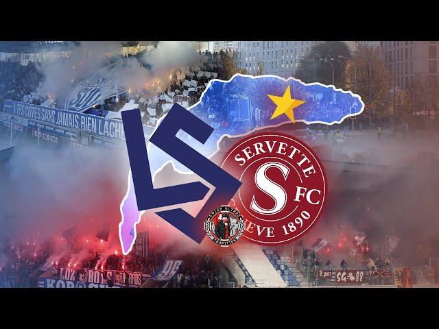 LAUSANNE-SPORT VS SERVETTE FC | DERBY DU LAC | 03.11.24 | Swiss.Ultras.Tradition