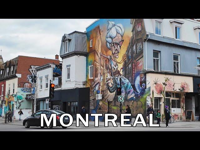 Montreal on Foot: Exploring the Plateau to Downtown via St-Laurent Boulevard – April 2024