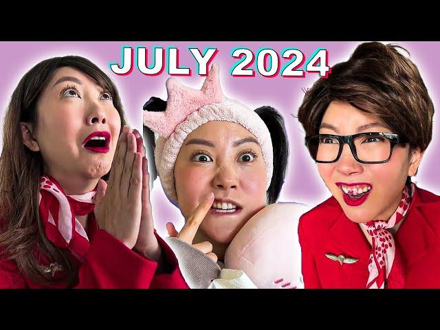 The Best Flight Attendant Shorts | Funny JEENIE WEENIE *July 2024* TikToks