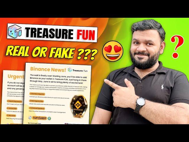 Treasure NFT Fun New Update Today  Withdrawals From 5th July  | Treasure NFT Withdrawal New Update