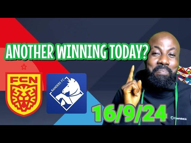 SINGLE + ACCA FOOTBALL PREDICTIONS TODAY 16/9/24 |SOCCER PREDICTIONS TODAY #footballpredictionstoday