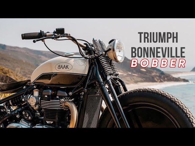 Triumph Bonneville BOBBER Custom | by BAAK Motocyclettes