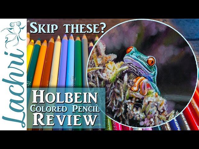 Holbein Colored Pencil Review from a Professional Artist - Lachri