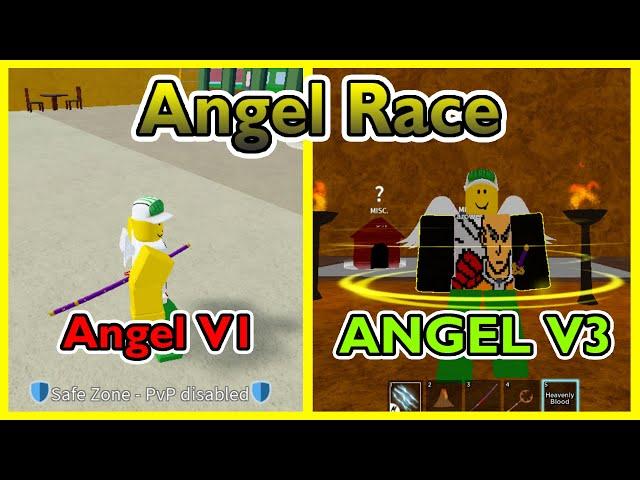 Angel/Sky Race V1 to V3 Complete Guide 2023 - Blox Fruits [Beginner's Guide]