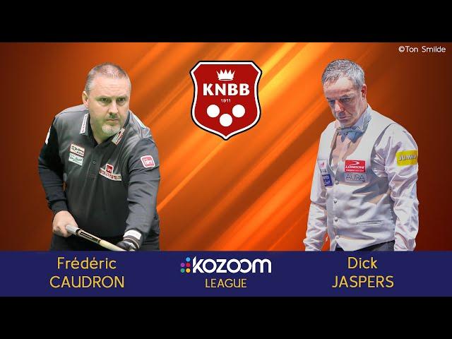 KNBB Kozoom League - Frédéric CAUDRON vs Dick JASPERS