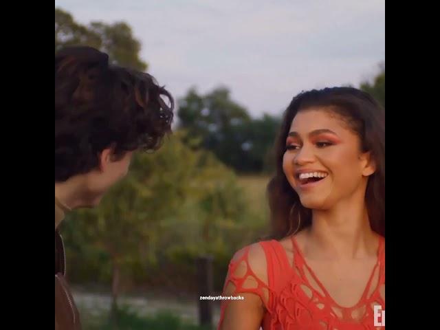 Zendaya + Timothée photoshoot = a dream