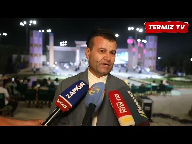 Termiz shahridagi muhtasham “San’at saroyi” majmuasi ochiq amfiteatr maydonida bayram Boshlandi 2024