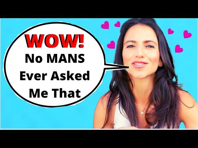 Ask Women These 13 ATTRACTION SPARKING Questions On A Date | Girls LOVE These