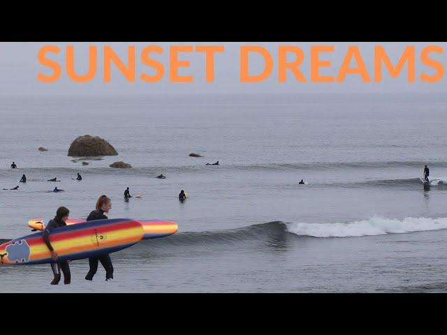 What it’s like surfing in Los Angeles! (Sunset point)