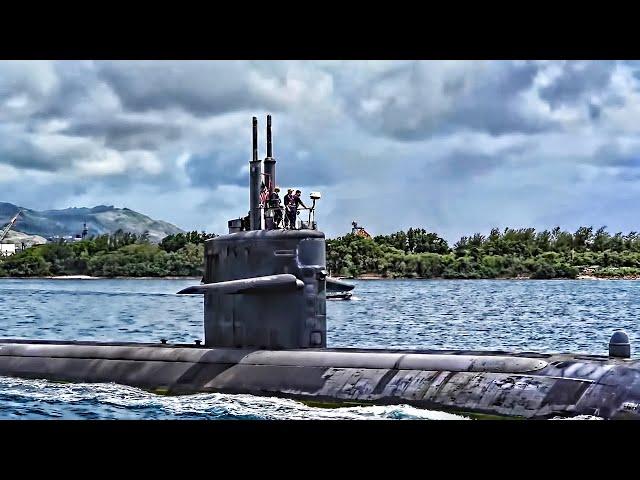 Fast Attack Submarine Operations At Naval Base Guam (2020)