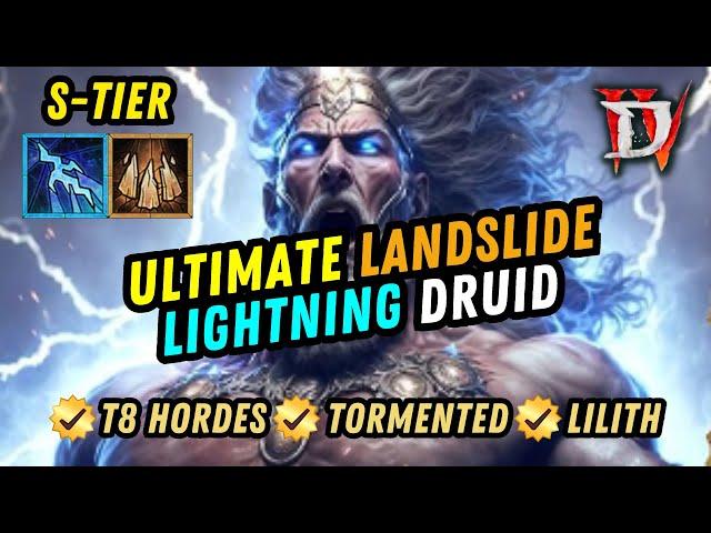 Diablo 4 Druid ULTIMATE Landslide Lightning Guide