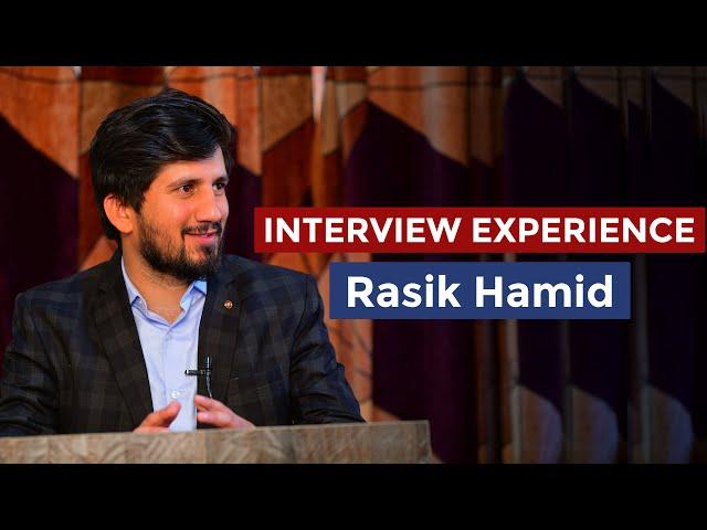 JKAS Topper 2021 : Interview Questions Asked To Rasik Hamid