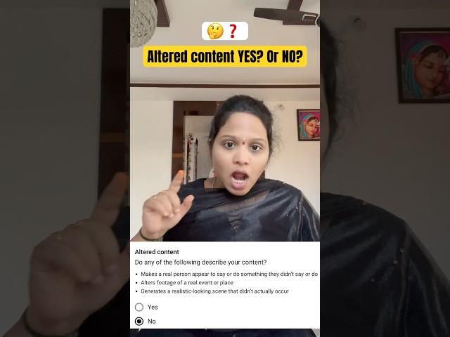 Altered Content YES pettalaa?? NO Pettalaa??  #shorts | SupriyaTechTalks