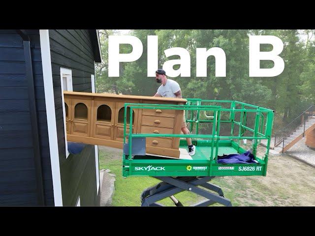 This Was an Expensive Mistake || Building a Giant TV Console Part 2