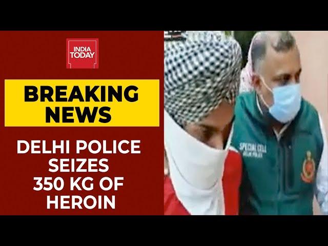 Delhi Police Seizes 350 KG Of Heroin Worth Rs 2500 Crores| Breaking News