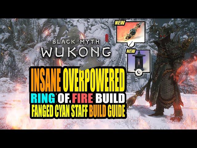 Black Myth Wukong - Amazing and Powerful Fanged Cyan Staff Build Boss Challenge Update Reward