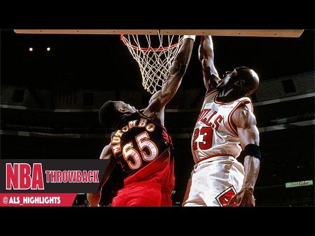 Michael Jordan REVENGE on Dikembe Mutombo 1997 ECSF Game 5 vs hawks - 24 Pts, 1 Revenge Facial!