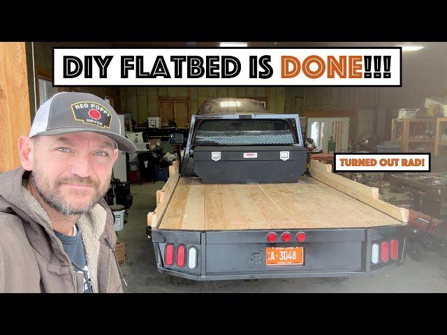 #649 - The DIY Flatbed Is Done!!! Tire Chains For The Skid Steer...