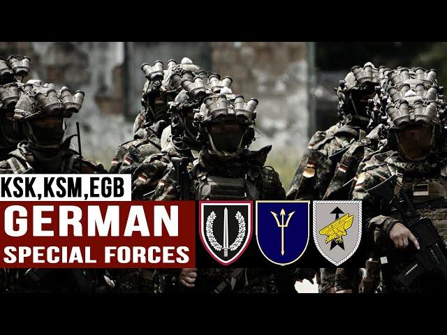 German Special Forces - KSM/KSK/EGB Fallschirmjägern