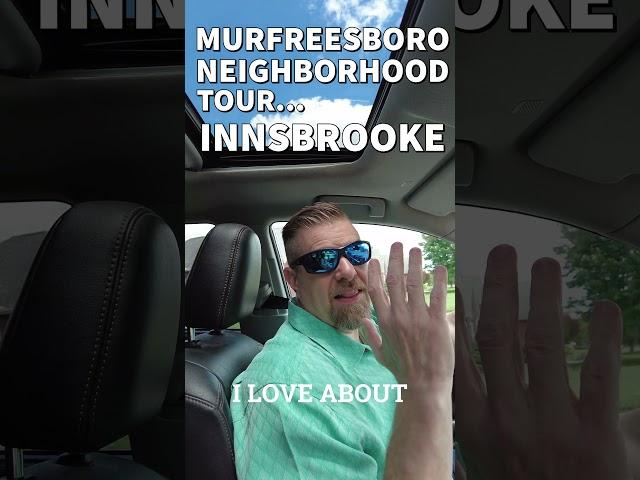 Murfreesboro TN short Neighborhood Tour | Innsbrooke Subdivision | #shorts