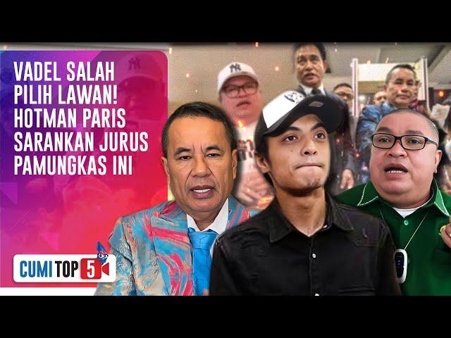 5 Fakta Jelang Vadel Badjideh Jalani Pemeriksaan, Begini Pesan Menohok Hotman Paris | CUMI TOP V