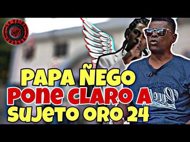 PAPA ÑEGO PONE CLARO A SUJETO ORO 24 / HABLA DE MONKEY BLACK Y DANNY 45 (ENTREVISTA)