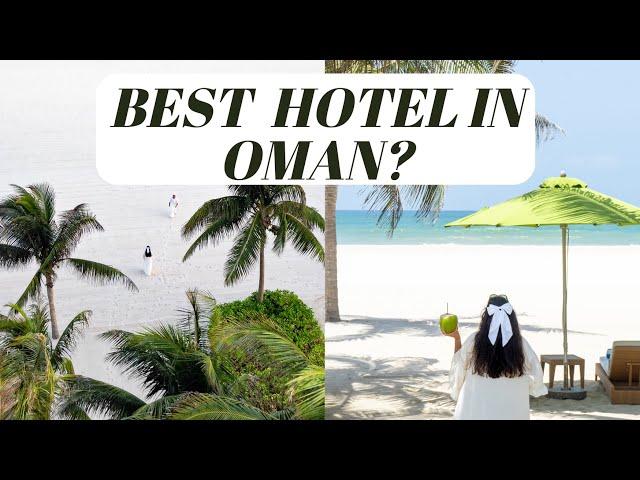 Best Hotel in Oman? Anantara Al Baleed Resort Salalah|Room Tour, Breakfast, Lunch, Dinner